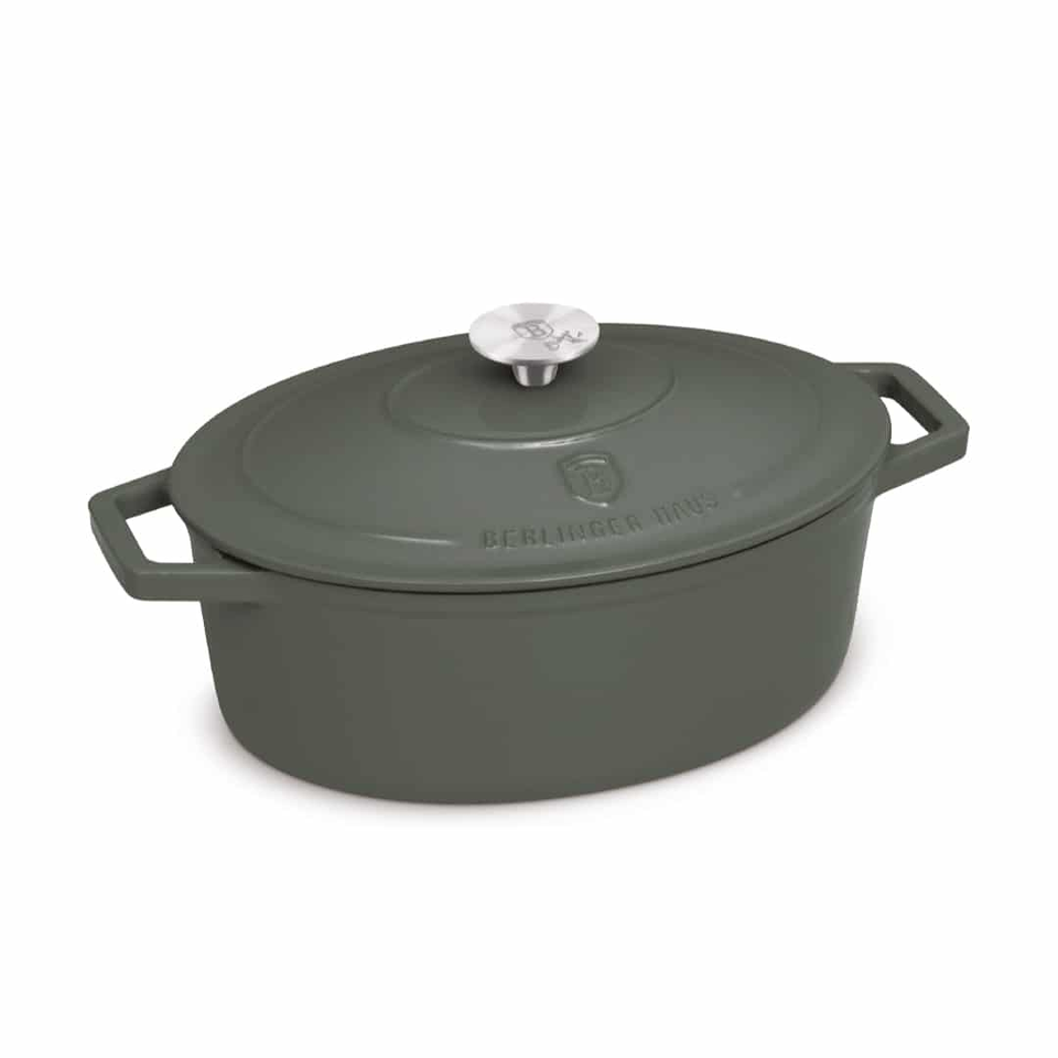 Oval Cast Iron Roaster 32cm BH8968 | Berlinger Haus
