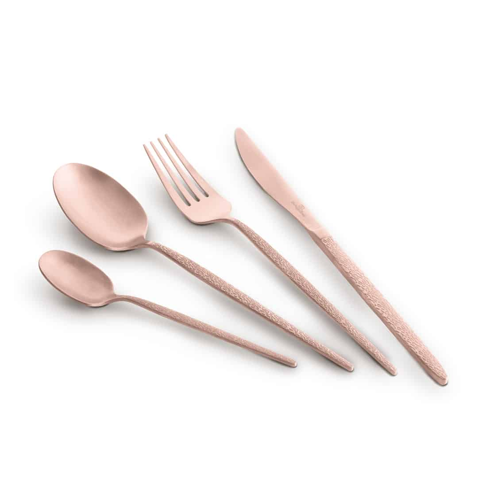 24 Piece Rose Gold Cutlery Set BH2641 | Berlinger Haus