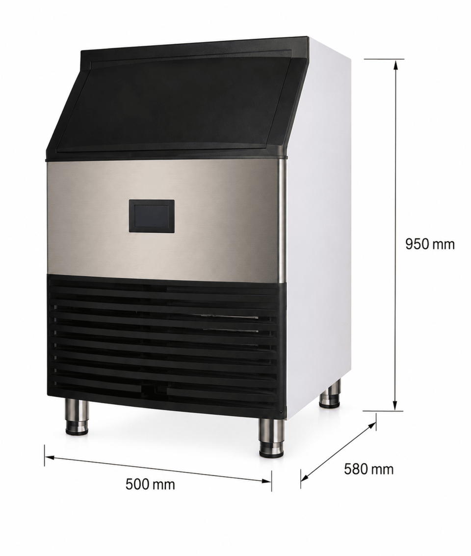 50kg Commercial Ice Maker Machine – KIM3050C Cylinder Ice