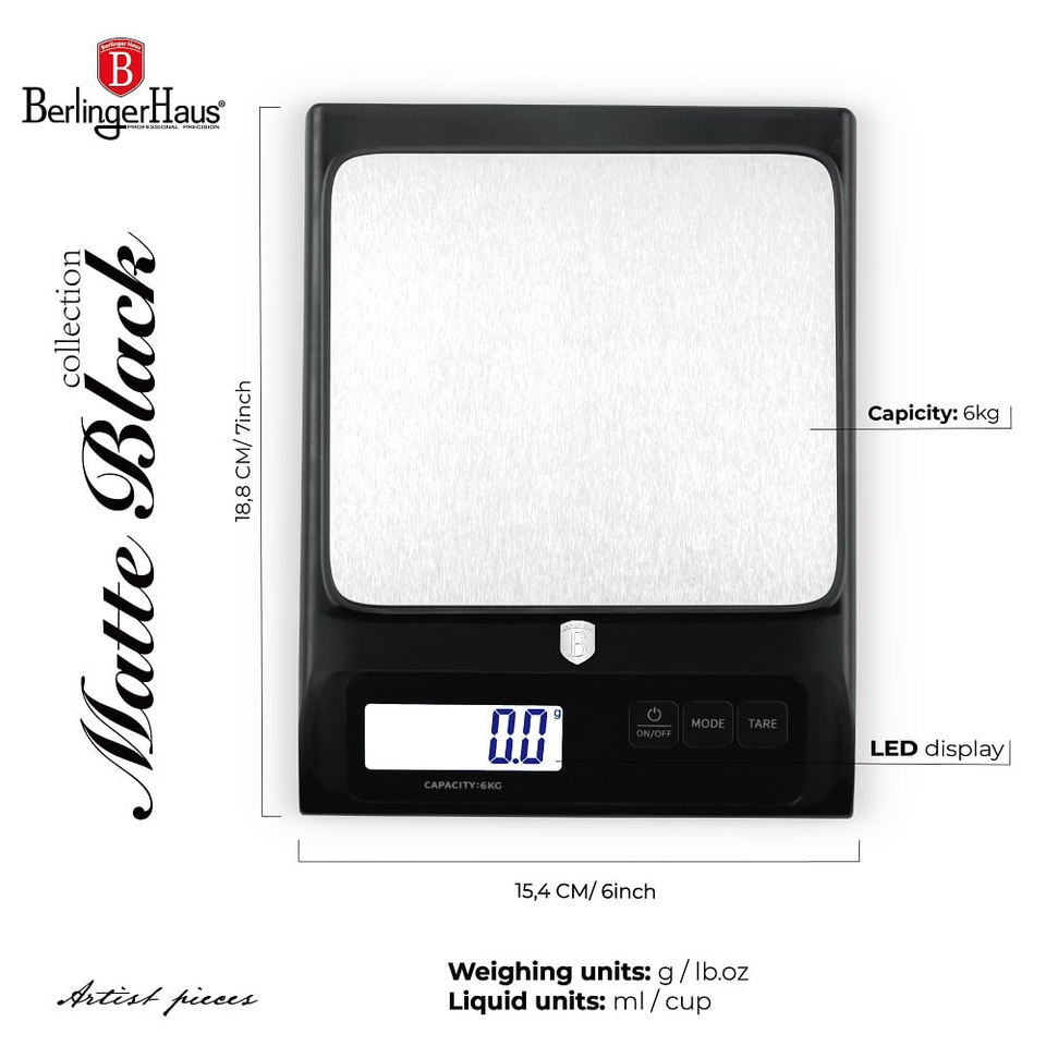 Digital Kitchen Scale Berlinger Haus BH9914