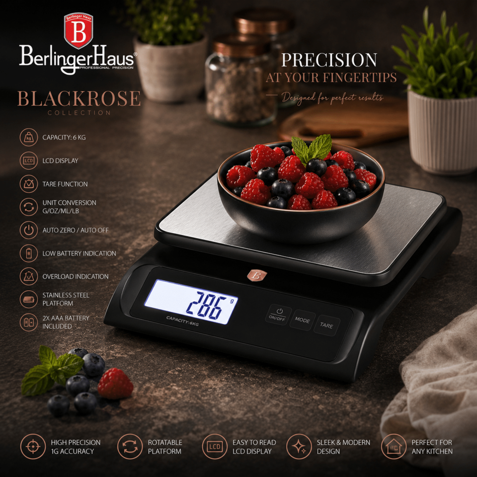 Digital Kitchen Scale | Berlinger Haus BH9913