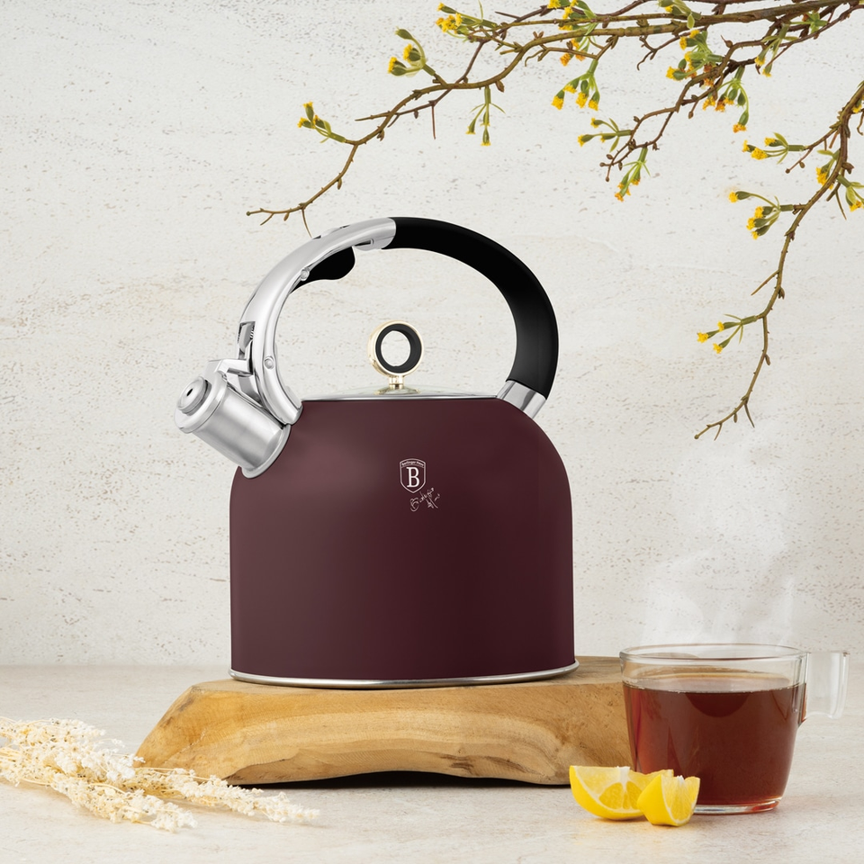 Kettle with Glass Lid | 3.0L Berlinger Haus BH8919