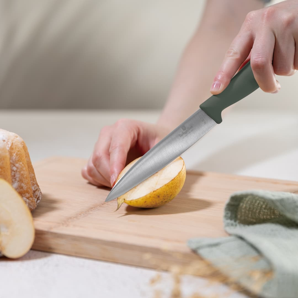 Knife Set | 4 pcs Matt Green Berlinger Haus BH3139
