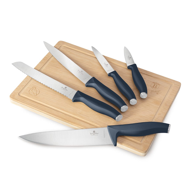 Knife Set with Bamboo Board | Berlinger Haus BH3142
