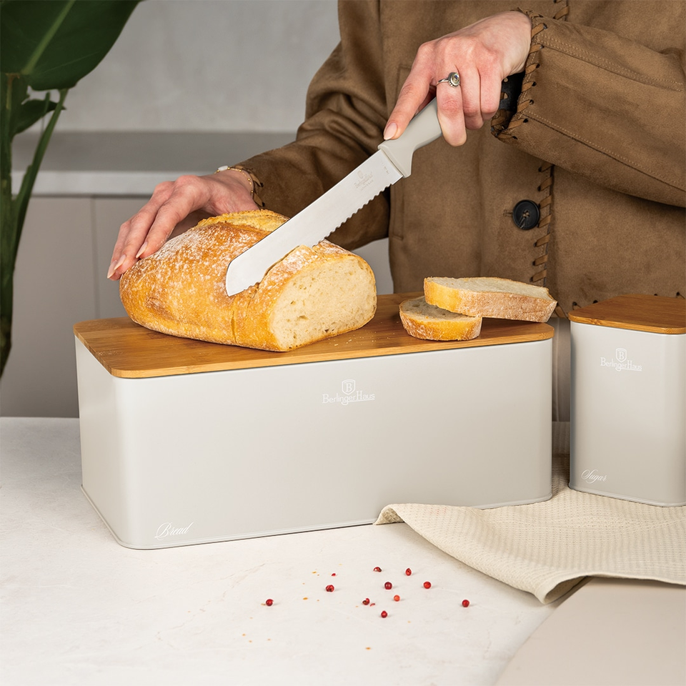 Bread Box & Canister Set | Sahara Berlinger Haus BH8901