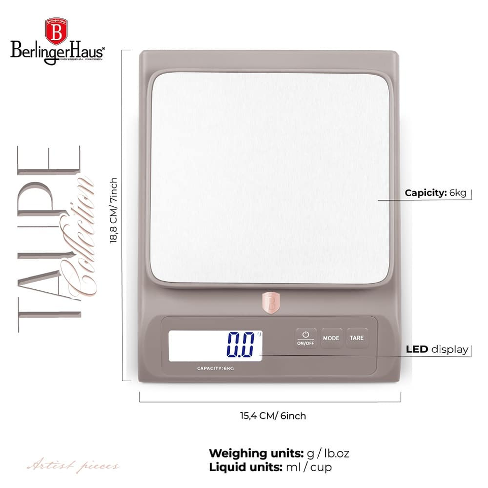 Digital Kitchen Scale | Berlinger Haus BH9916