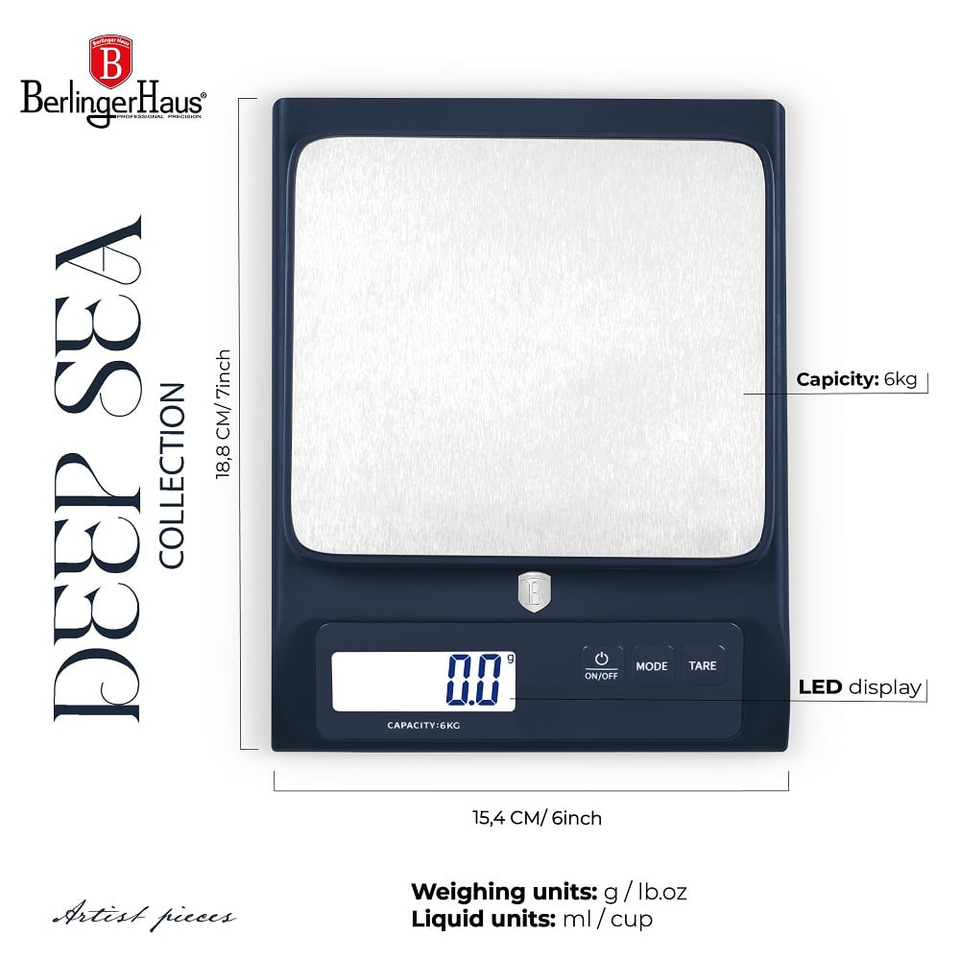 Digital Kitchen Scale |Berlinger Haus BH9918