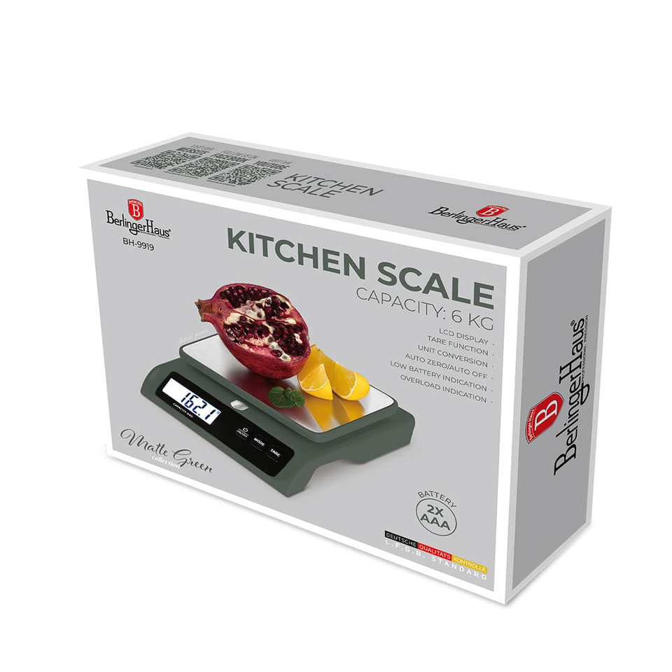 Digital Kitchen Scale | 6kg Berlinger Haus BH9919