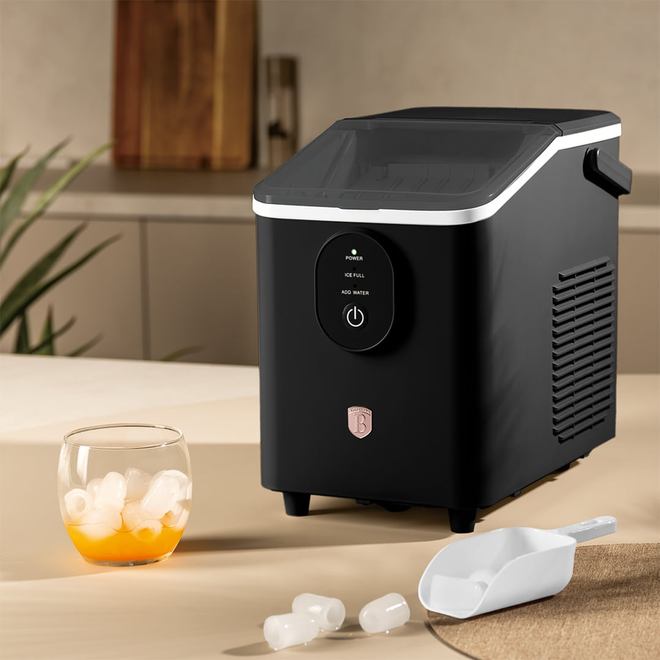 Berlinger Haus BH9942 Ice Cube Maker Black Rose Gold – 12kg/24h