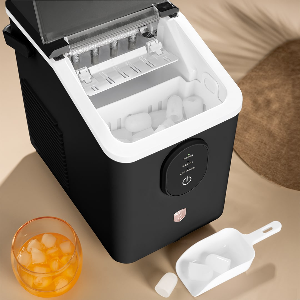Berlinger Haus BH9942 Ice Cube Maker Black Rose Gold – 12kg/24h