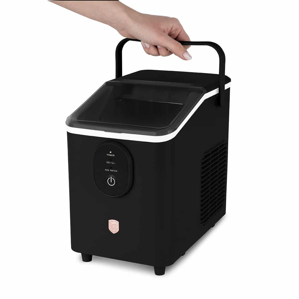 Berlinger Haus BH9942 Ice Cube Maker Black Rose Gold – 12kg/24h