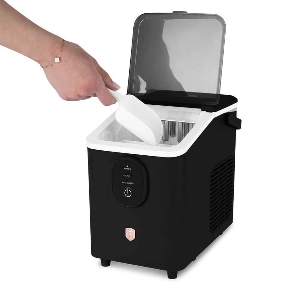 Berlinger Haus BH9942 Ice Cube Maker Black Rose Gold – 12kg/24h
