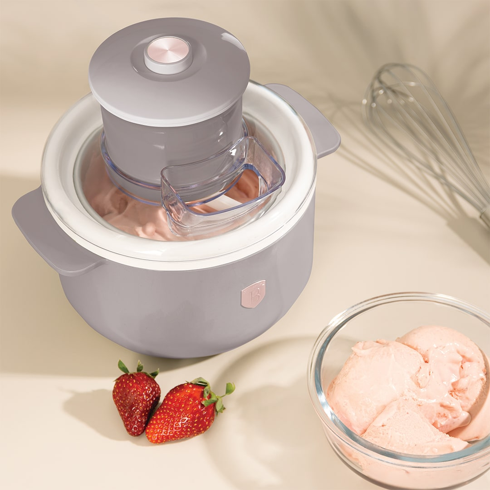 Berlinger Haus BH9953 Ice Cream Maker 1.1L Taupe – Homemade Frozen Desserts