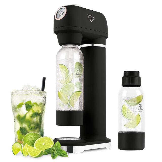 Soda Maker Black Rose Fashion by Berlinger Haus FTV0129