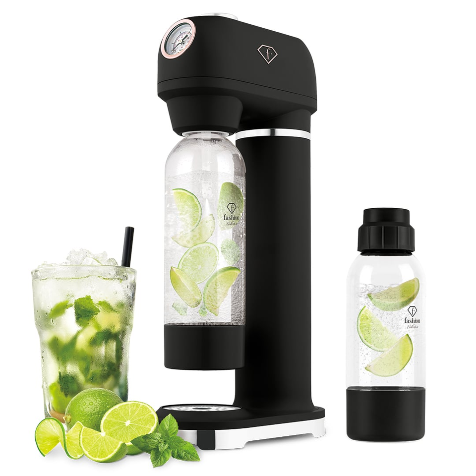 Soda Maker Black Rose Fashion by Berlinger Haus FTV0129