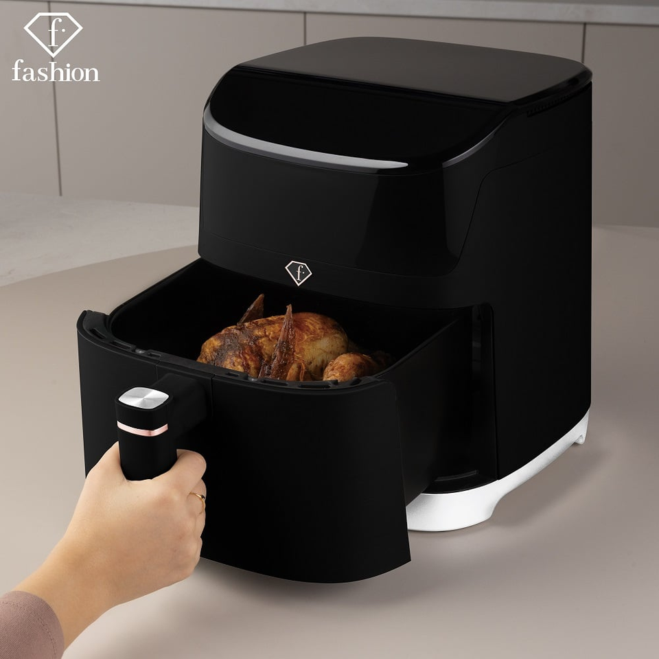 Air Fryer 6L Rose Gold Fashion by Berlinger Haus FTV0183