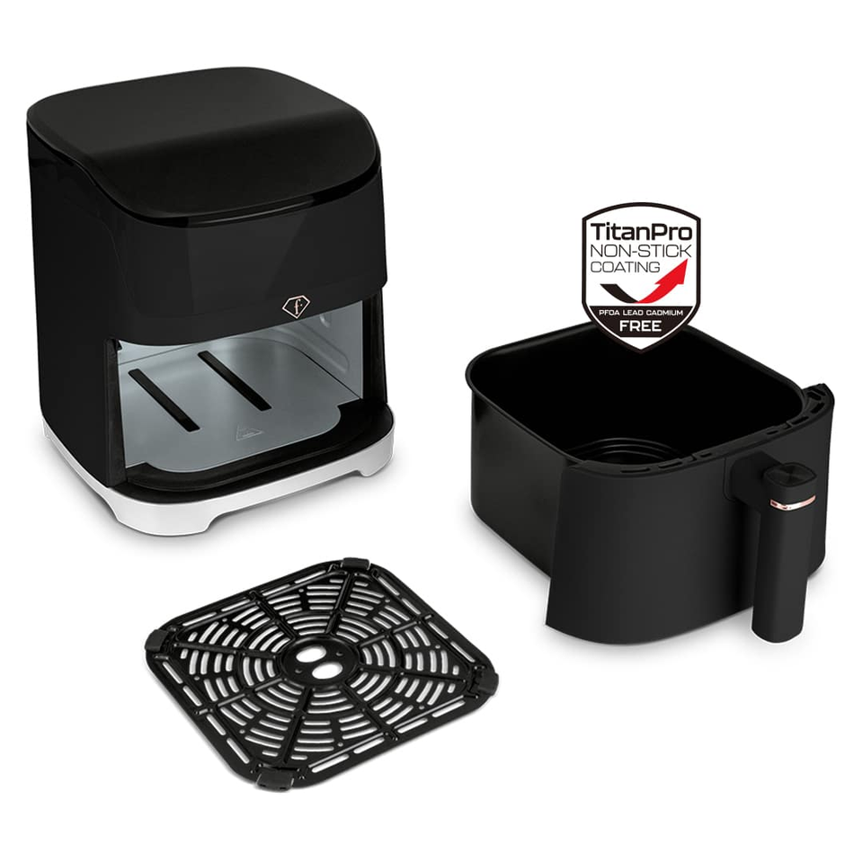 Air Fryer 6L Rose Gold Fashion by Berlinger Haus FTV0183