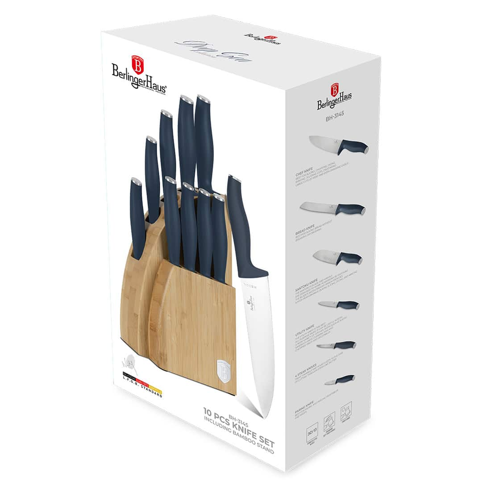 10 pcs Knife Set Berlinger Haus BH3145