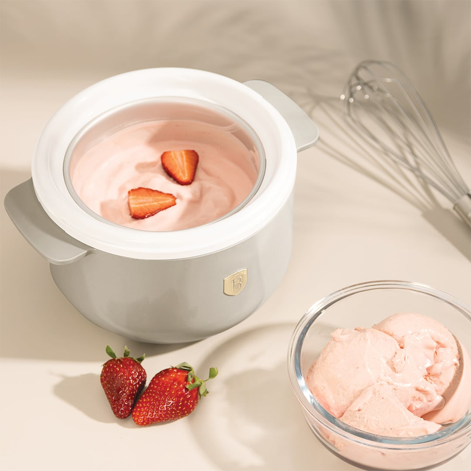 Berlinger Haus BH9954 Ice Cream Maker 1.1L Cream – Homemade Frozen Desserts