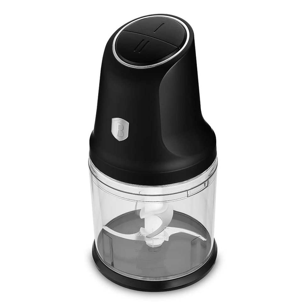 2-in-1 Food Chopper 300W 0.6L Black Berlinger Haus BH9891