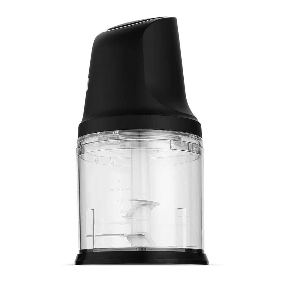 2-in-1 Food Chopper 300W 0.6L Black Berlinger Haus BH9891