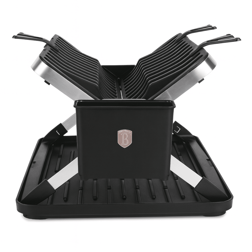 Dish Rack Berlinger Haus BH8893 | Black & Rose Gold