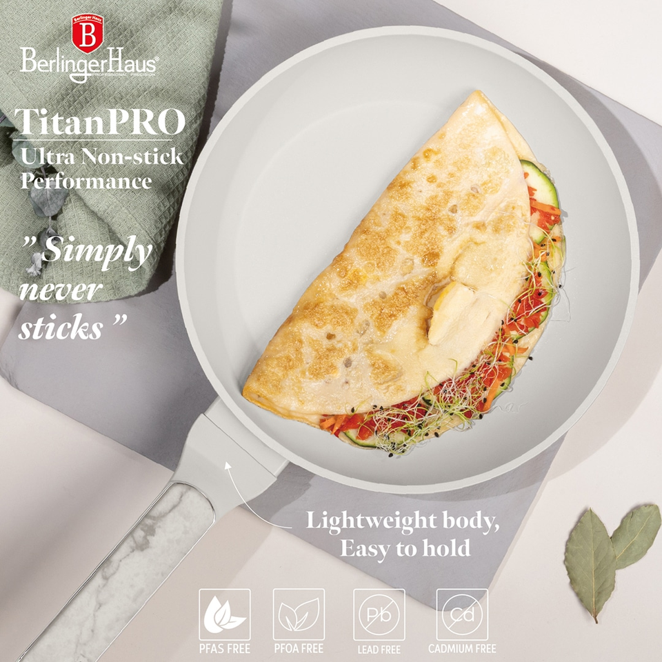 Frypan 24 cm Berlinger Haus BH8384 | Sahara Marble