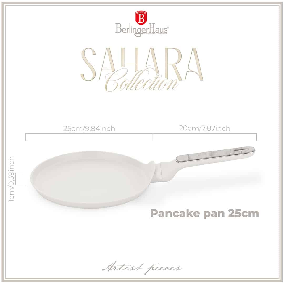 Pancake Pan 25 cm Berlinger Haus BH8386 | Sahara