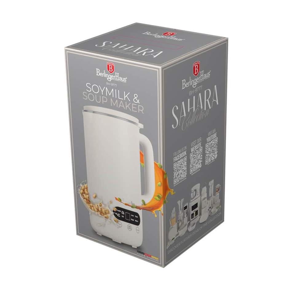 Soymilk & Soup Maker Berlinger Haus BH9777 | Sahara
