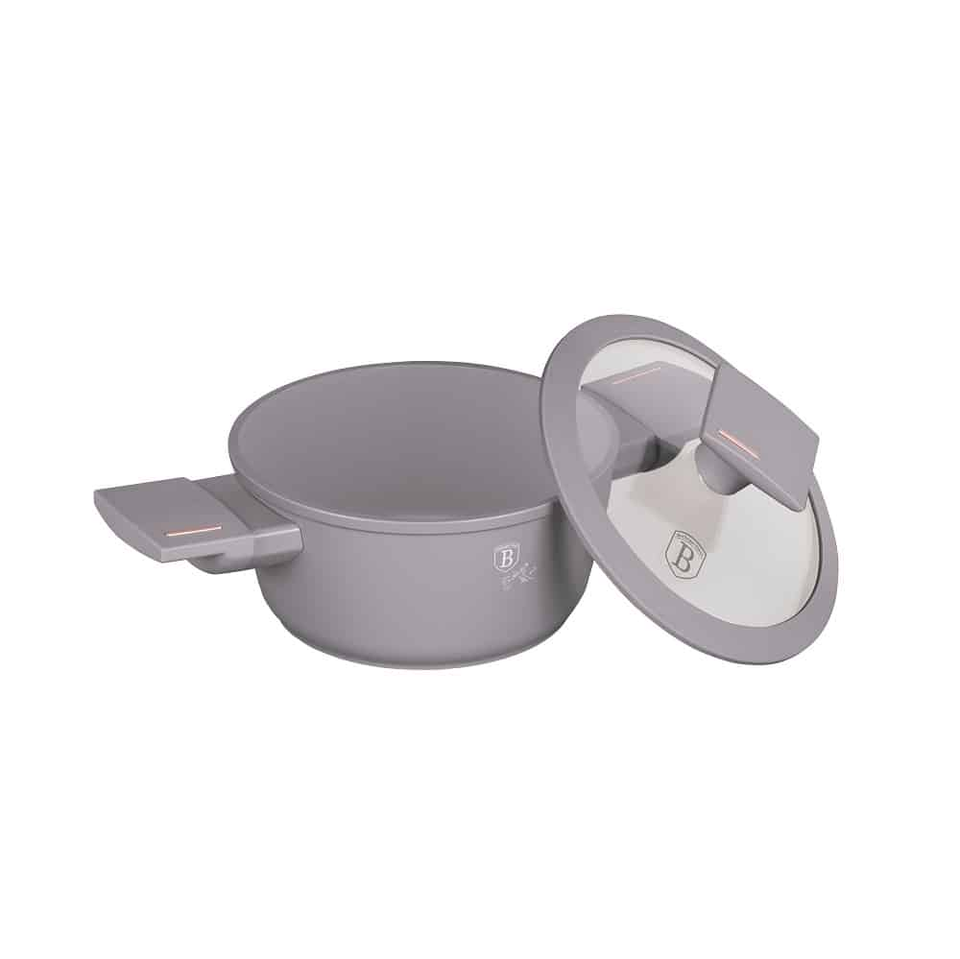 Berlinger Haus BH8286 – Mini Casserole with Lid for Kids 14 cm | Taupe Collection