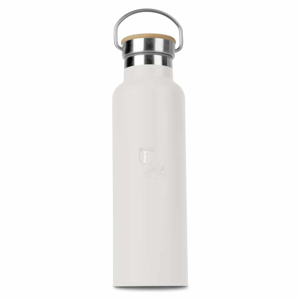 Berlinger Haus BH6756 – Flask with Bamboo Lid 0.6L | Matt Cream