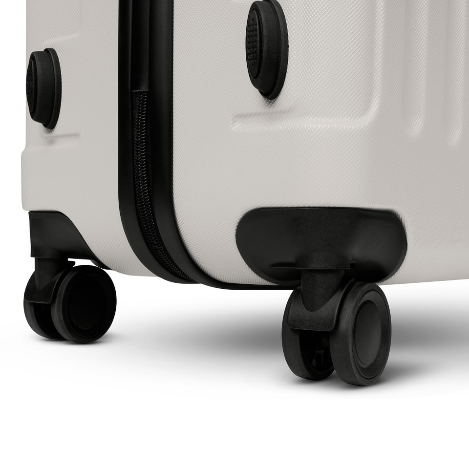 3 Piece Suitcase Set Swiss Hufeisen SF5003 | Cream & Gold