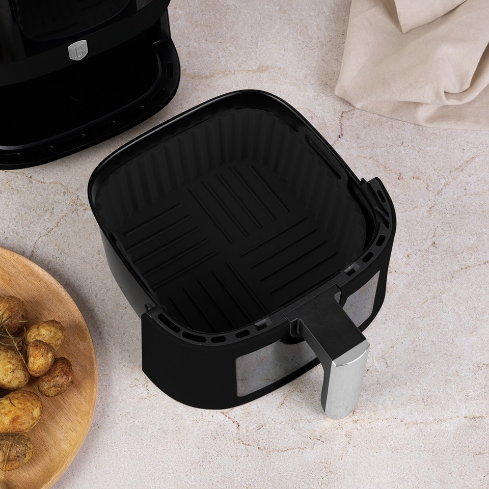 Berlinger Haus BH8886 – Silicone Air Fryer Basket | Black