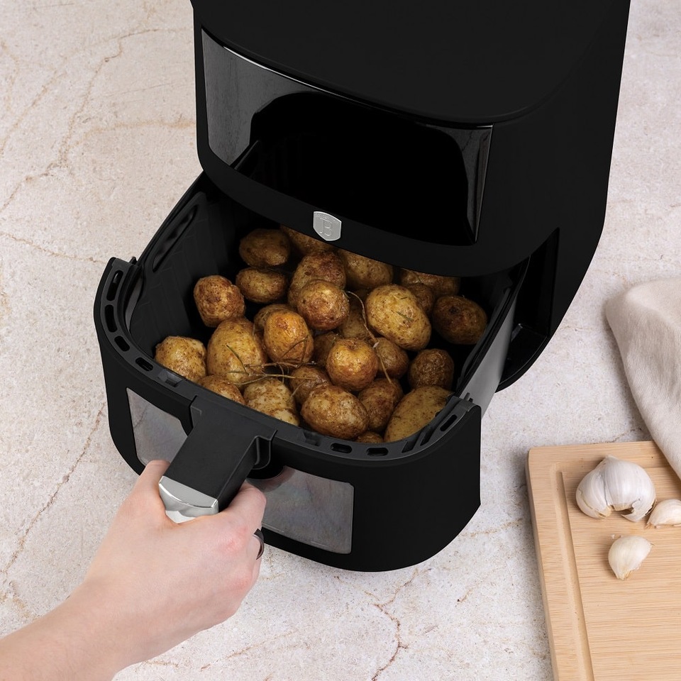 Berlinger Haus BH8886 – Silicone Air Fryer Basket | Black
