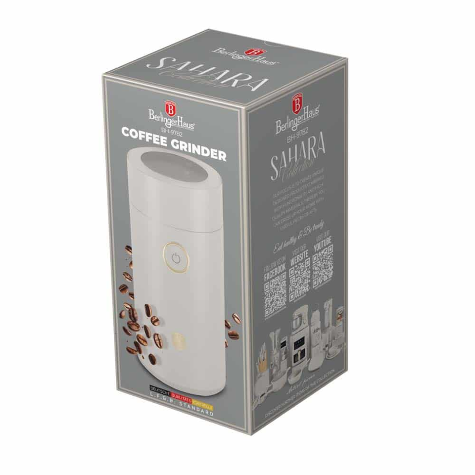 Berlinger Haus BH9782 – Electric Coffee Grinder | Cream