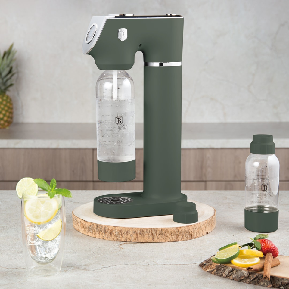 Berlinger Haus BH9785 – Soda Maker with 2 Bottles and Barometer | Matt Green