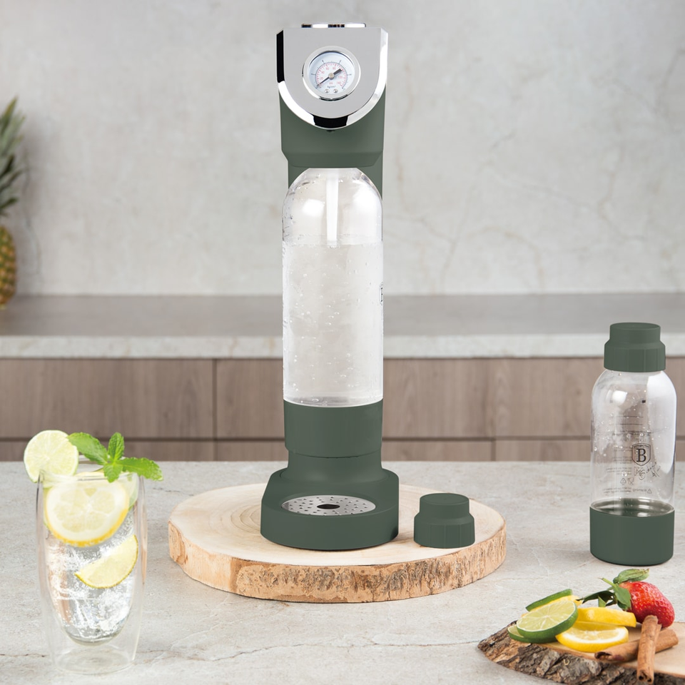 Berlinger Haus BH9785 – Soda Maker with 2 Bottles and Barometer | Matt Green