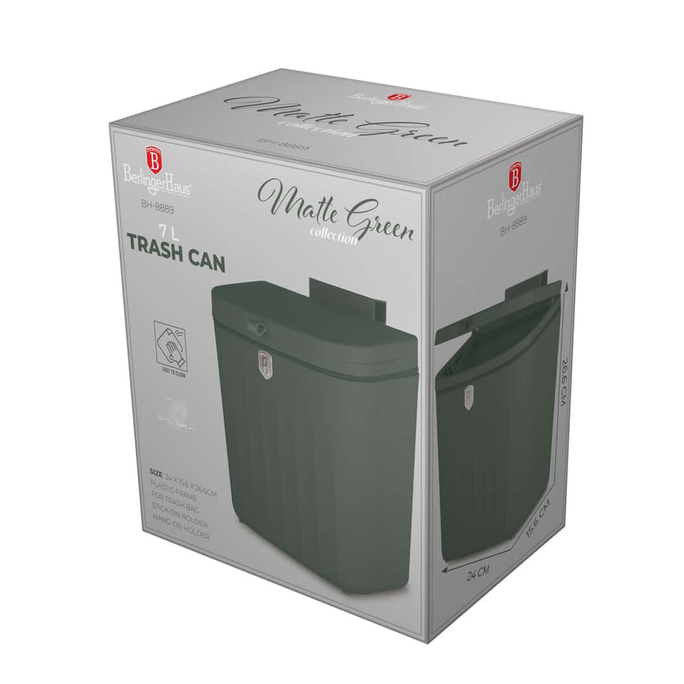 Berlinger Haus BH8889 – Hanging Bin 7L | Green