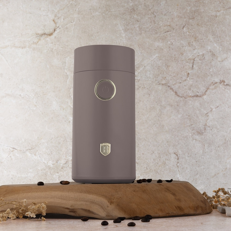 Berlinger Haus BH9784 – Electric Coffee Grinder | Taupe