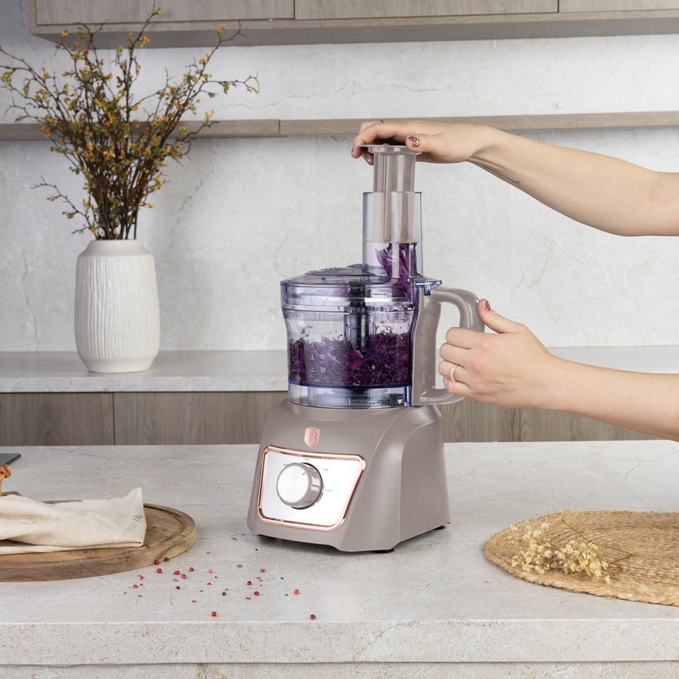 Berlinger Haus BH9779 – 8 in 1 Food Processor | Matt Taupe