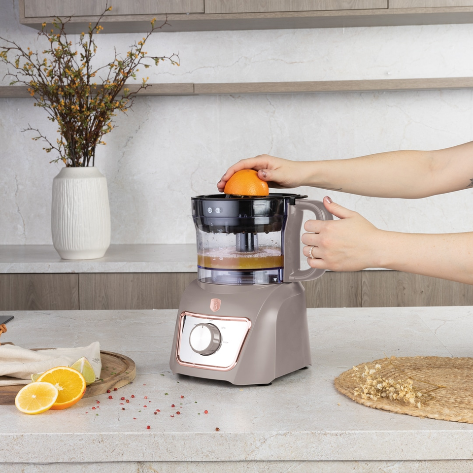 Berlinger Haus BH9779 – 8 in 1 Food Processor | Matt Taupe
