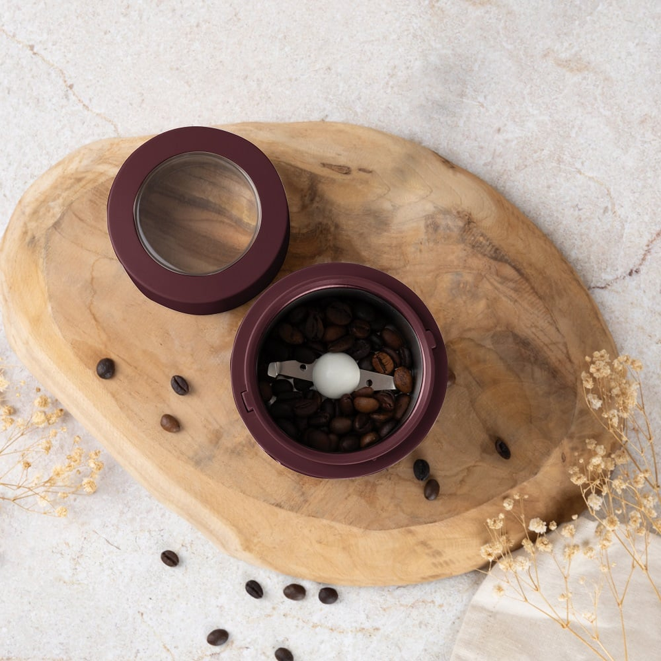 Berlinger Haus BH9783 – Electric Coffee Grinder | Bordeaux