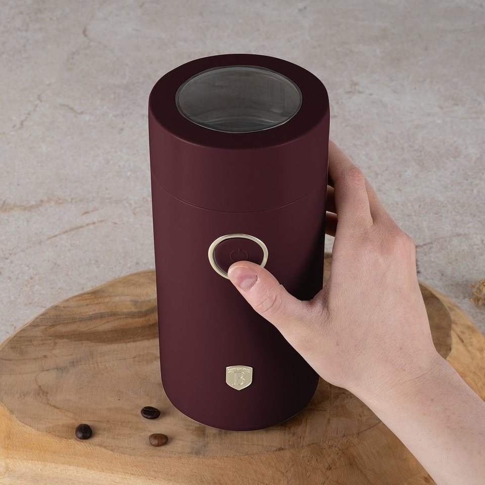 Berlinger Haus BH9783 – Electric Coffee Grinder | Bordeaux