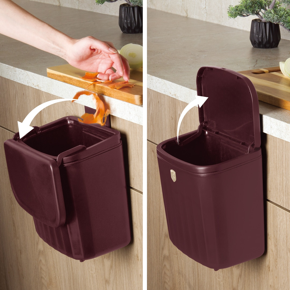Berlinger Haus BH8890 – Hanging Bin 7 L | Bordeaux