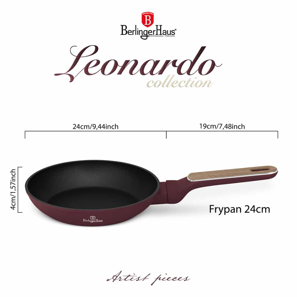 Frypan 24 cm Berlinger Haus BH8289 Leonardo Nordic