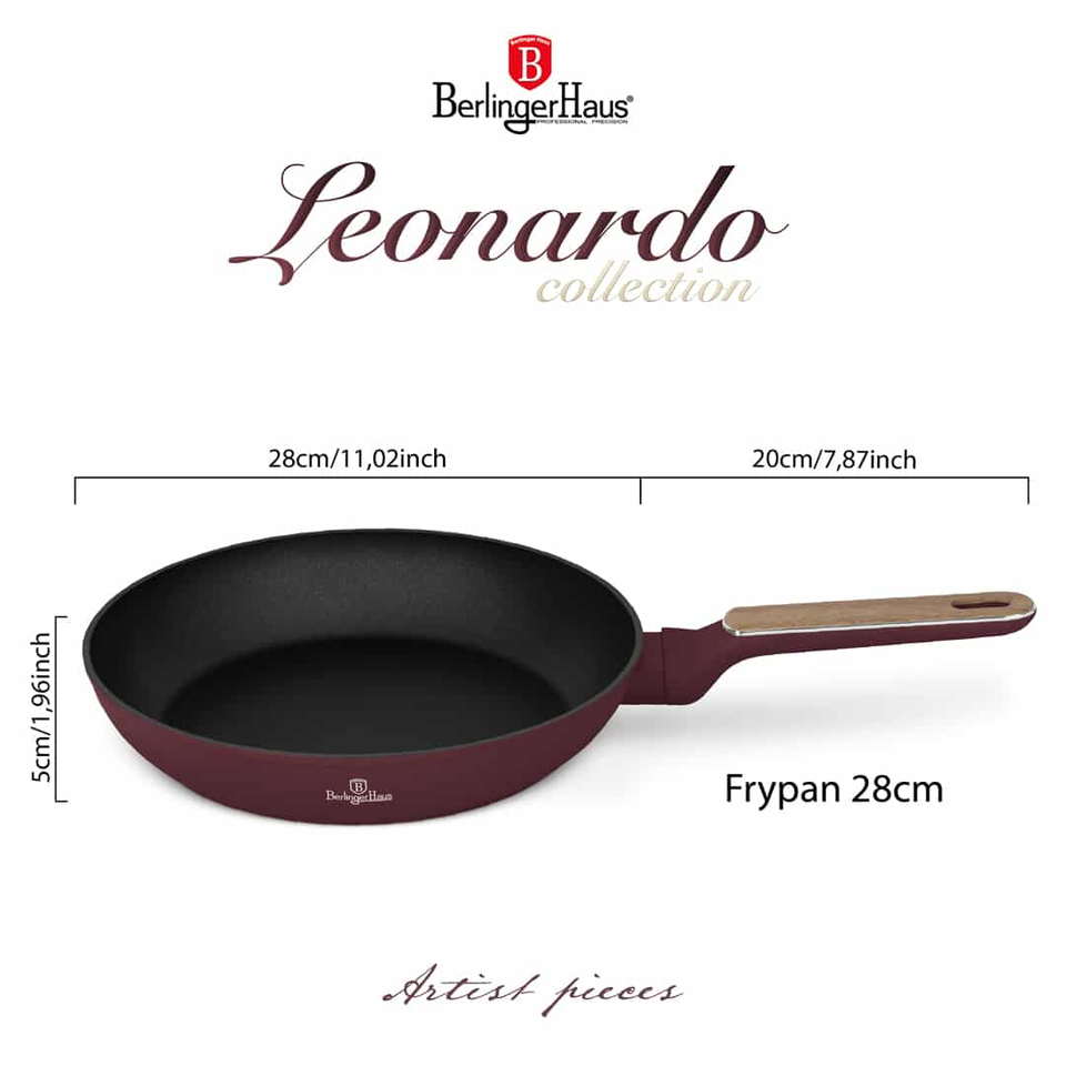 Frypan 28 cm Berlinger Haus BH8290 Leonardo Nordic
