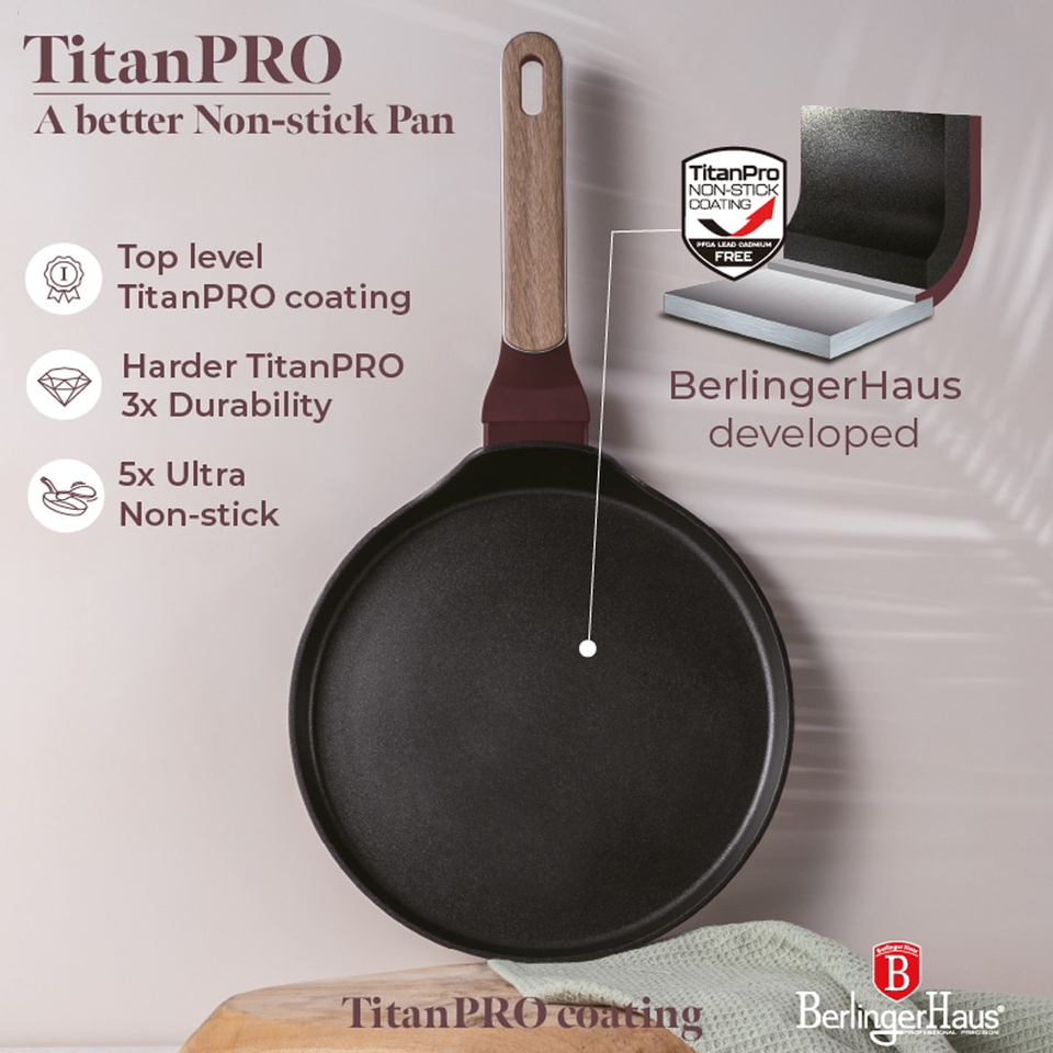 Pancake Pan Berlinger Haus BH8291 Leonardo Nordic 25 cm