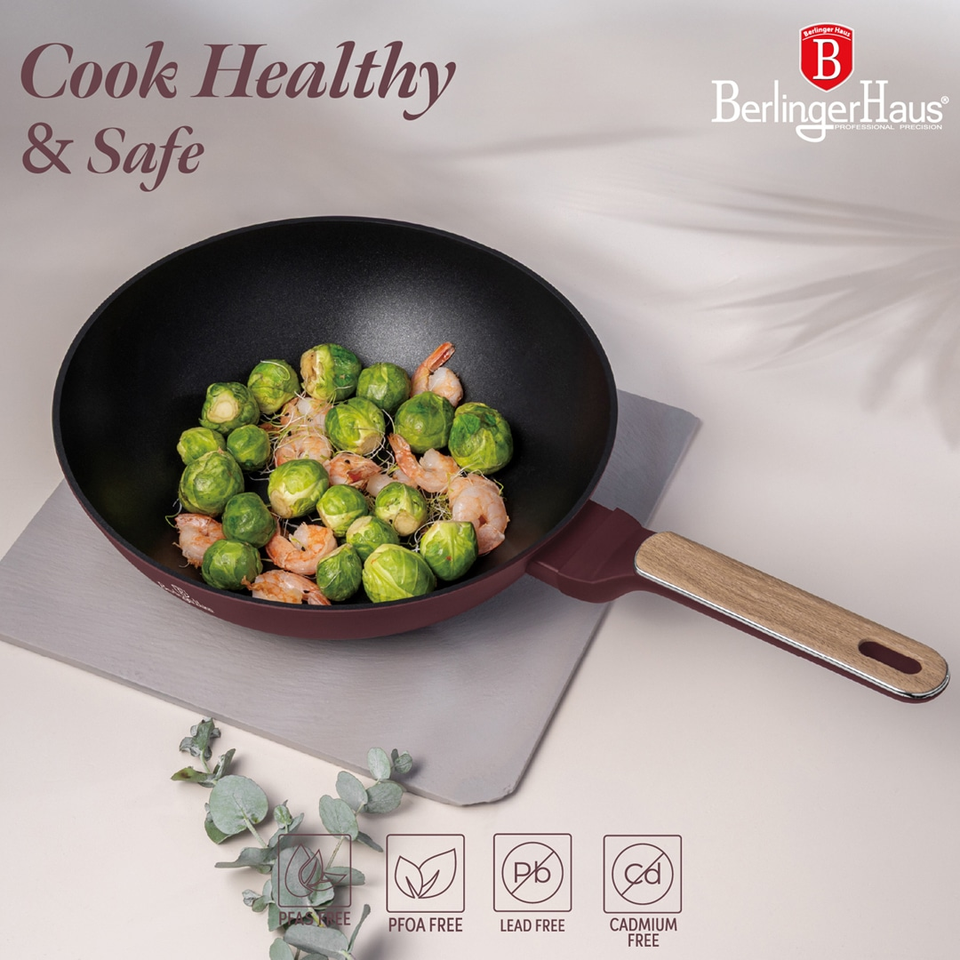 Wok 28 cm Berlinger Haus BH8296 Leonardo Nordic
