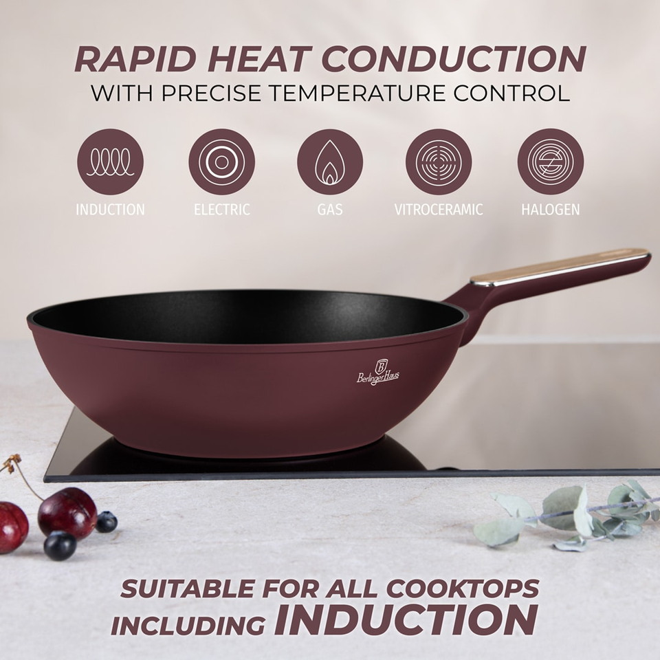 Wok 28 cm Berlinger Haus BH8296 Leonardo Nordic