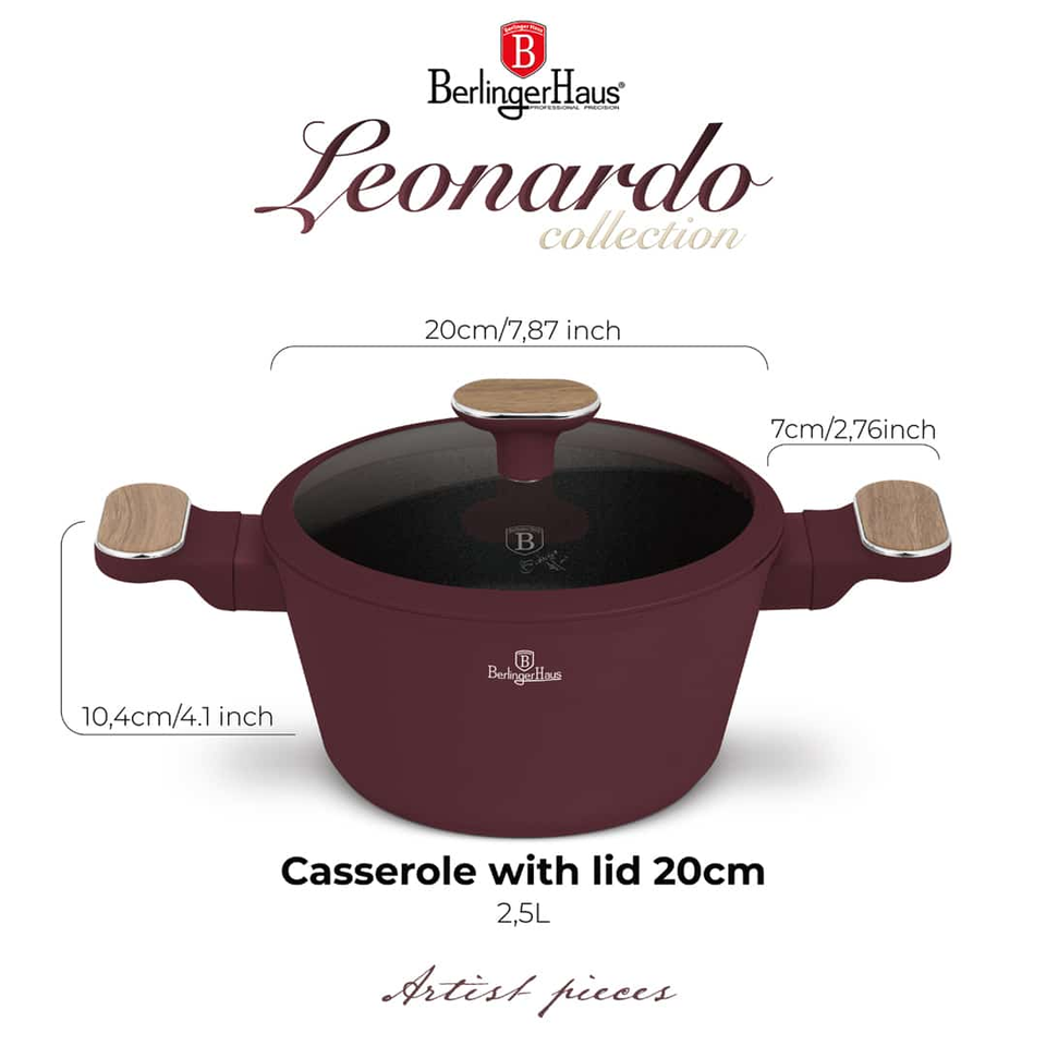 Casserole Berlinger Haus BH8300 Leonardo Nordic 20 cm